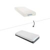 Cama Articulada | DREAMEA Cama Eletrica Articulada Terminais Colchao Memoria De Forma - Motores Okin - Branco - 2 X 70 X 190 Cm - Hesiode Iii Da Dreamea