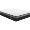 Colchao De 2 Lugares | Ysmée Colchao De 850 Molas Ensacadas Com Faixa Respiravel Airplay De Ysmee Espess. 24 Cm - 140 X 190 Cm