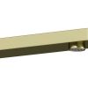 Torneira | Shower & Design Torneira Misturadora Mecanica Quadrada Sobrelevada A29,5 Cm Dourado Acabamento Acetinado - Vipava
