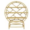 Biblioteca, Vitrina, Estante | Vente-unique Estante Com 3 Prateleiras Em Rotim E Bambu Cor Natural - Setha