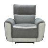 Cadeirao Relax | Vente-unique Poltrona Articulada Eletrica Tecido Cinzento-Escuro - Orietto