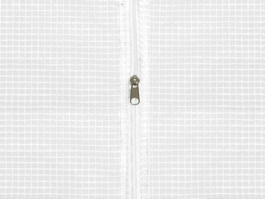 Estufas De Jardim | EXPERTLAND Estufa Tunel Com Estrutura Em Aco Galvanizado E Porta De 9 M , C450 X L200 X A200 Cm - Alocasia