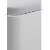 Sommier | Ysmée Sommier Com Bau Oniry Em Pele Sintetica Da Ysmee - 160X200 Cm - Branco Mate