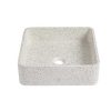 Lavatorio | Shower & Design Lavatorio De Pousar Quadrado Em Terrazzo C39 X L39 Cm - Stochi